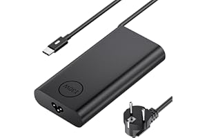 ANFULA Chargeur pour Dell 130W USB-C Ordinateur Portable pour Dell XPS 15 2in1 9575 9500 9510 9520 9530 17 9700 9710 9720 9730 Precision 5530 5550 5750 3560 3550 3551 Latitude Type c Adaptateur Alimentation