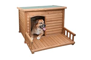 Kerbl Pet Niche pour Chien avec terrasse 113X127X82,5cm