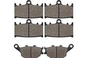 Cnornus Brake pad kit for street bikes GSF 1200 GSF1200 K6/AK6 Naked 2006/GSF 1200 SK6/SAK6 Faired Bandit 2006/GSF 1250 Naked/Faired - ABS 2007-2012