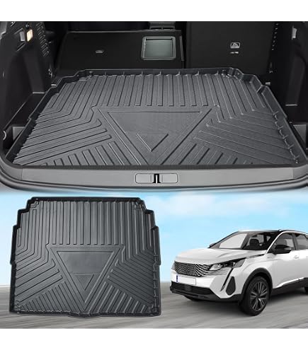 Tapis De Coffre MTM Pour Peugeot 3008 II (2016-2023) - Protection Antidérapante Sur Mesure