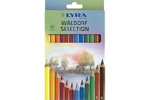 LYRA Super Ferby Waldorf - Etui 12 crayons de couleur