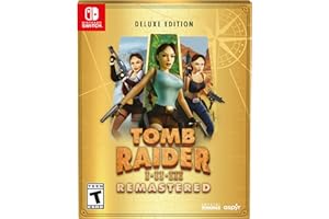 ASPYR Tomb Raider I-III Remastered z Larą Croft Deluxe Edition - Nintendo Switch