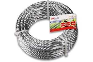 Britools Câble acier galvanisé, argent, M86119G