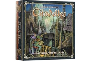 Asmodee - CITADELLES Classique - Jeu de Société Stratégique pour Enfants Dès 10 Ans - Bâtissez La Plus Belle Cité - Jeu de Diplomatie - 2 À 7 Joueurs - 45 Min - Version Française - Edge Entertainment