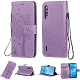 Zchen Cover Xiaomi Mi A3, Custodia Cover Protettiva in Cuoio Flip Libro Portafoglio Resistente Antiurto con Supporto per Xiao