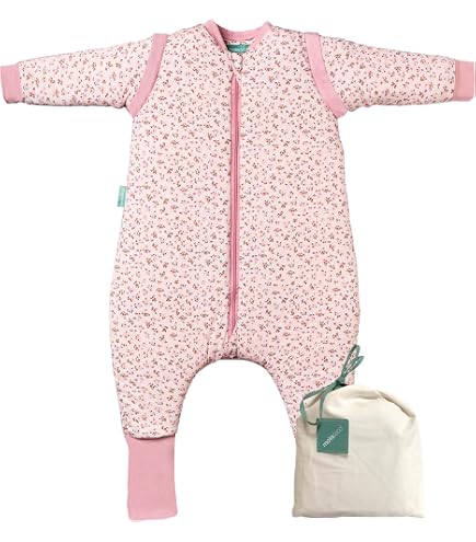 Schlummersack Slumbersac Gigoteuse Bébé 4 Saisons 2.5 Tog - Manches Amovibles Oeko-Tex