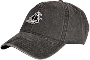Elbenwald Harry Potter Deathly Hallows Baseball Cap Grey, black