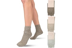 LEON D'ORO Calze Cashmere Donna Calzini Lana e Cachemire Termici Invernali Made in Italy Idea Regalo Natale