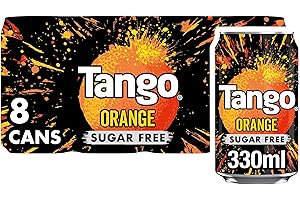 Tango Orange Sugar Free 330ml (Pack of 8)
