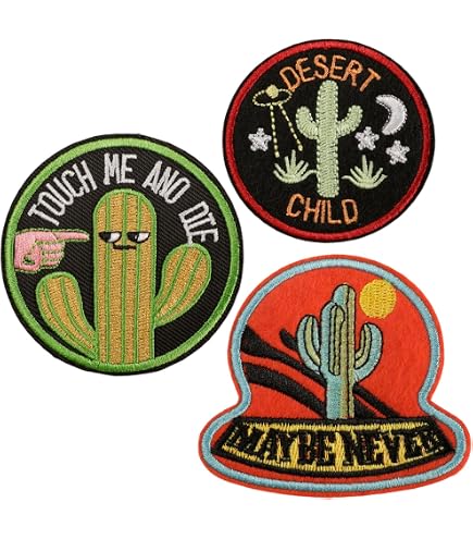 Kaktus Grn Aufnher zum aufbgeln oder aufnhen Bgelbild Aufbgler fr  Kleidung gestickter Bgelpatch Applikation Patch Gre 6,0 x 8,0 cm :  Amazon.de: Kche, Haushalt & Wohnen