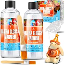 120 ml Air Dry Clay Glaze – 30 pezzi di smalto per argilla