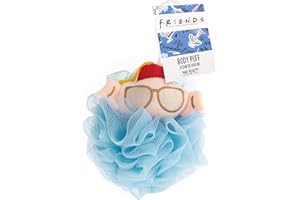 MAD BEAUTY Modern Friends TV Show Turkey Body Puff, Warner Bros, 90s Throwback, Acción de Gracias, cuerpo soplado para un delicioso momento de ducha nostálgico, espuma