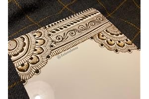 AUTUMNHENNA Henna Practice Board - Acrylic A5 size