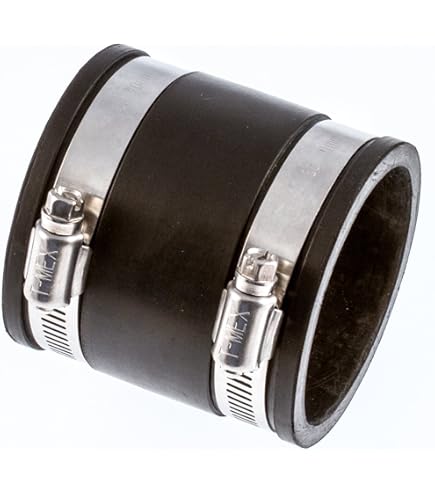 Adattatore Flessibile Tubo 50mm-40mm - Gomma EPDM, Per Collegamenti Idraulici - Foto 3
