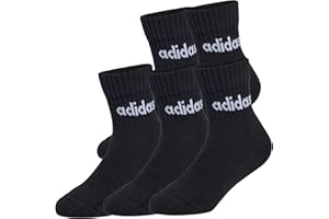 adidas unisex - barn Linear Kids Ankle Socks 5pp Ankellängd