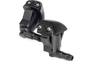 Click&Fit Boquillas limpiaparabrisas compatibles con Toyota Corolla 1993-2008, RAV4 2001-2005, Camry 1992-2006, Highlander 2001-2007 - Reemplaza 8538112050