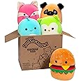 Squishmallows Original Mystery Box 5-Inch Plush 5 Pack - Official Jazwares Plush - Collectible Soft & Squishy Mini Stuffed Animal Toy - Add to Your Squad - Gift for Kids, Girls & Boys
