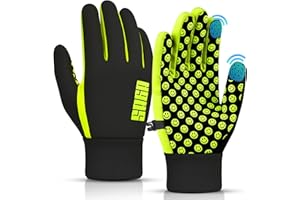 SAGA SPORTS Kids thermal gloves | Water Resistance, Touchscreen-Compatible with Reflector Logo | Warm Anti-Slip for Outdoor Activities age 4-12| Durable and Machine Washable
