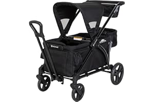 Baby Trend Expedition 2-in-1 Kinderwagen Wagon Plus, Ultra Black