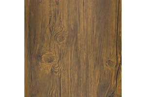 Abyssaly Vinilo Adhesivo Muebles Madera, Papel Adhesivo para Muebles Vintage, Papel Pintado Autoadhesivo para Muebles Roble Marron Claro Decorativo Cocina Encimera Ventana 60cmX300cm