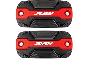 ZESIDIMO Motorcycle Brake Fluid Reservoir Cover Accessories for Hon-da XADV X-ADV 750 300 1000 2017-2022 2023 2024 (Red)