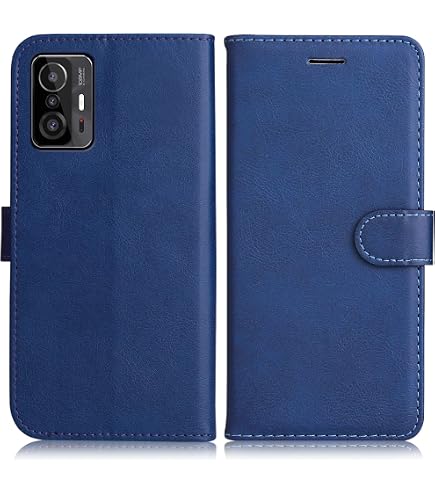 Cover Portafoglio Per Xiaomi 11T / 11T Pro – Pelle PU Con Kickstand, Slot Carte E Chiusura Magnetica, Crisantemo