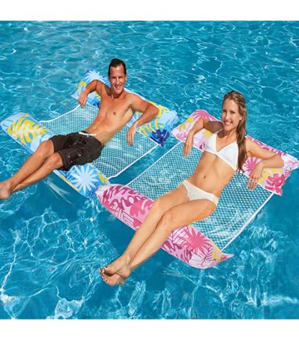 Materassino Gonfiabile Per Piscina Per Adulti Con Testa Galleggiante