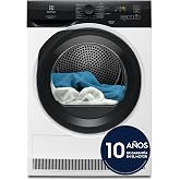 Elecxtrolux Elegance Dryer with Quick Care 75' Program, DryAssist, 8 kg, Class C, Black Door, Black Panel, Inverter Motor and