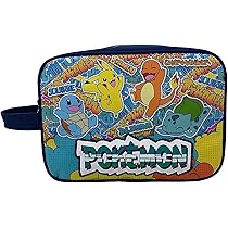 Cyp Brands Pokémon Triple Pocket Pencil Case Pikachu Charged 025 Black