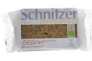 Schnitzer glutenfree Bio Sesam Schnitten, 6er Pack (6 x 250 g)