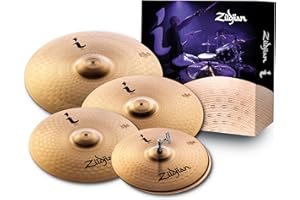 ZILDJIAN - ILHPRO I PRO GIG CYMBAL PACK, Set di Piatti per Batteria, Coppia di Charleston da 14", Crash da 16" e 18", Ride da 20"