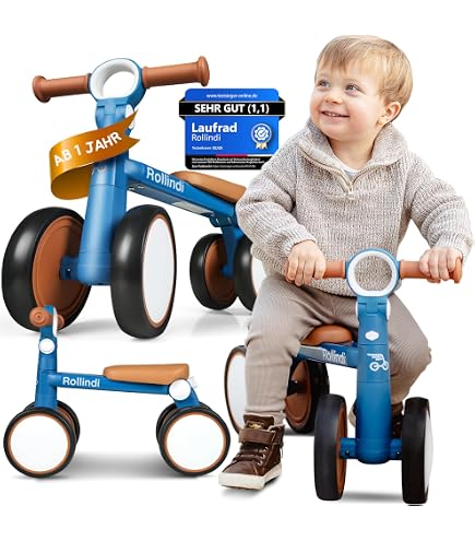 hauck 802025 1st Ride Vélo pour Enfant, Rouge, 51,5 x 26,5 x 35,7 cm pas cher