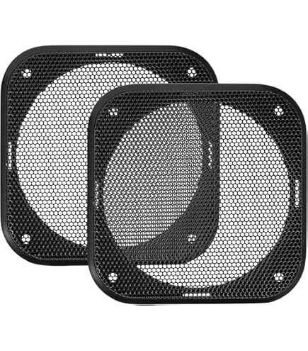 Griglia Altoparlante Excalibur 165mm DIN - 2 Pezzi Nero Per Casse Audio - Foto 7