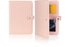 Aufisi Funda para pasaporte de maternidad de piel sintética, organizador para cartilla de vacunación, imágenes ultrasónicas con 8 compartimentos para tarjetas de seguro, regalo de embarazo, cuadros