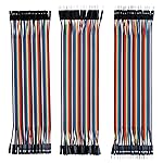 Elegoo Jumper Wire 40x 20cm Female-Female, Male-Female, Male-Male Kabel Steckbr&uuml;cken 28AWG Drahtbr&uuml;cken f&uuml;r Arduino...