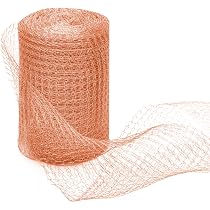 2 Kupfergitterrollen 600x12,5 Cm – Doppellagig, Zuschneidbar, Gegen Schnecken & Schädlinge
