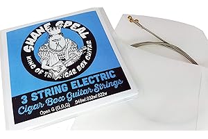 C. B. GITTY Shane Speal's Signature Saitensatz für E-Zigarrenbox, 3 Saiten