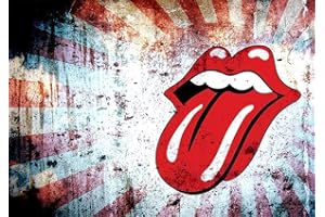 MY LITTLE POSTER Poster Rolling Stones Lips Kamikaze Design Wall art