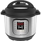 Instant Pot Duo 7-in-1 Electric Pressure Cooker, 6 Qt, 5.7 Litre, 1000 W, Brushed Stainless Steel/Black