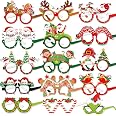 Lunettes En Papier Halloween - Lot De 30 Accessoires Photo Booth, Motifs Citrouille, Fantôme, Chauve-souris - 7