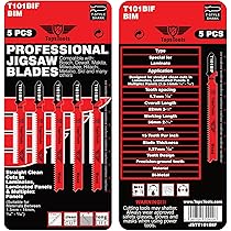 5pcs Jigsaw Blades Cutting Tool For Wood Sheet Pan... – Vicedeal