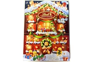 Lindt Kalendarz adwentowy z misiem czekoladowym Boże Narodzenie - 172g