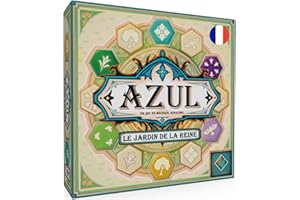 Asmodee - Azul : Le Jardin de la Reine - Jeux de Société - Jeu de Stratégie Pose deTuiles et Mosaiques - Jeu Adulte et Enfant A partir de 8 Ans - 2 à 4 Joueurs - Version Française - Next Move