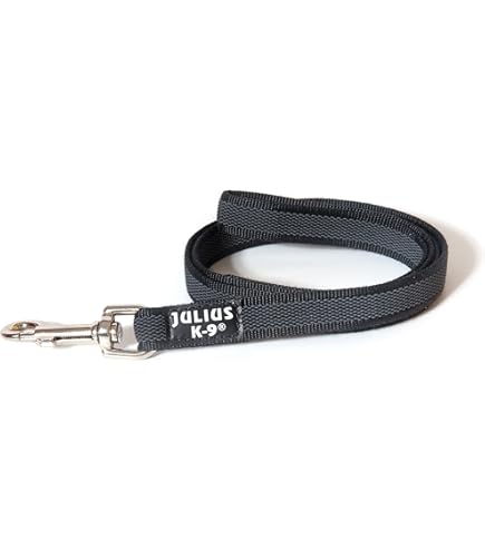 Guinzaglio Corto Per Cani Con Manico Imbottito - 60 Cm, Nylon Riflettente | Per Passeggiate Sicure - Foto 2