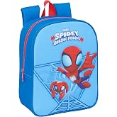 Safta SPIDEY &ndash; Children's Backpack, Children's Backpack, School Backpack, Adaptable to Trolley, Ideal for Nursery, Comfortabl