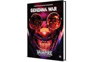 RENEGADE GAME STUDIOS VAMPIRE MASQUERADE RPG GEHENNA WAR HC (World of Darkness)