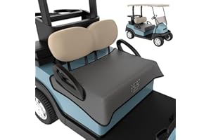 KINDPACK 10L0L universal Golfwagen Sitzbezug Decke Kissenbezug für EZGO TXT RXV/Club Car DS Precedent mit Armlehnen, geeignet für alle Wetterbedingungen