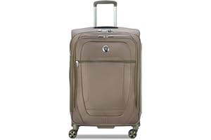 DELSEY PARIS - HELIUM DLX -Bagaglio a mano grande flessibile - espandibile - 71 x 45 x 33 cm - 84 litri - Moka