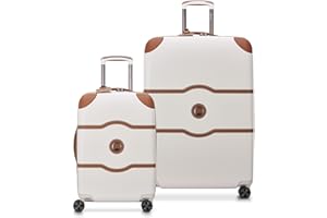DELSEY PARIS Chatelet Air 2.0 Hardside Luggage with Spinner Wheels, Angora, 2 Piece Set 20/28, Chatelet Air 2.0 Hardside Luggage with Spinner Wheels