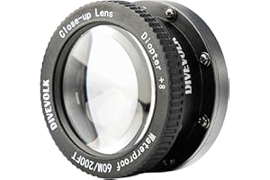 DIVEVOLK Makro Vorsatzlinse - Diopter +15